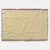 Donk Beige Throw Blanket Deken (Voorkant)