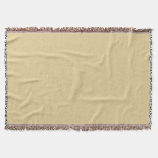 Donk Beige Throw Blanket Deken (Voorkant)
