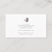 Donk Black Moody  Floral Visitekaartje (Achterkant)