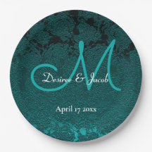 Donk Blauwgroen White Turquoise Elegant Wedding Mo