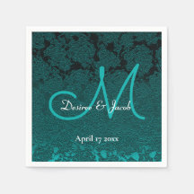 Donk Blauwgroen White Turquoise Elegant Wedding Mo