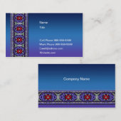 Donk Blue Celtic Lace Visitekaartje (Voorkant / Achterkant)