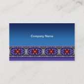 Donk Blue Celtic Lace Visitekaartje (Achterkant)