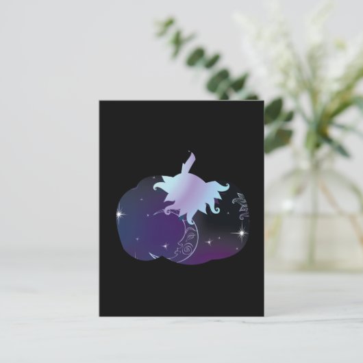 Donk Blue Pumpkin Briefkaart (Staand voorkant)