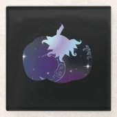 Donk Blue Pumpkin Glazen Onderzetter (Voorkant)