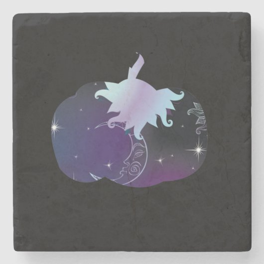 Donk Blue Pumpkin Stenen Onderzetter (Voorkant)