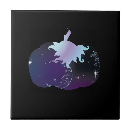 Donk Blue Pumpkin Tegeltje (Voorkant)