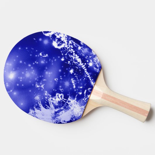 Donk Blue Splash Tafeltennisbatje (Zijkant)