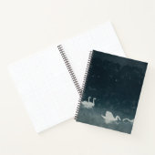 Donk Blue Swan Bullet Journal Notitieboek (Binnen)