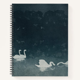 Donk Blue Swan Bullet Journal Notitieboek