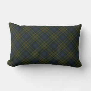 Donk Blue Yellow Argyle Tartan Pset Kussen