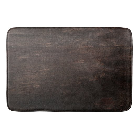 Donk Brown Wood Bath Mat (Voorkant)