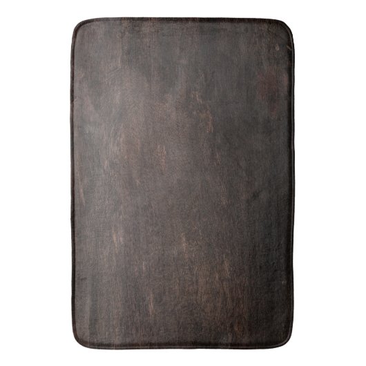 Donk Brown Wood Bath Mat (Voorkant Verticaal)