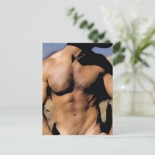 Donk Cowboy Briefkaart (Staand voorkant)