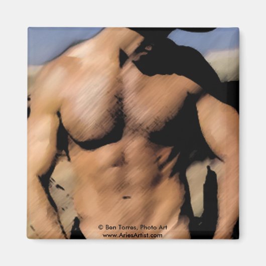 Donk Cowboy Magneet (Voorkant)