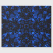 Donk Crystal Mandala Blue Cadeaupapier (Vlak)