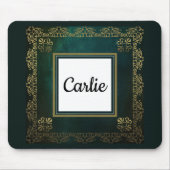 Donk Emerald Green  Mousepad Muismat (Voorkant)