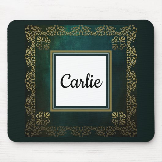 Donk Emerald Green Mousepad Muismat (Voorkant)