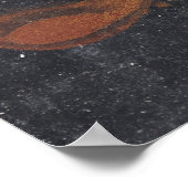 Donk Gold Shema Israel Hebreeuws Joods gebed Poster (Hoek)