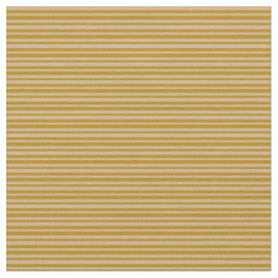 Donk Goldenrod en Tan Pattern Stof