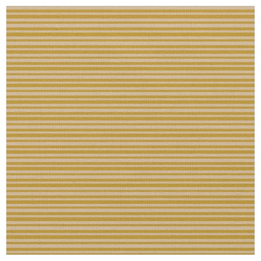 Donk Goldenrod en Tan Pattern Stof (Close Up)