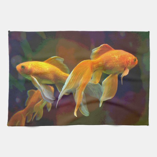 Donk Goldfish Towel Theedoek (Horizontaal)