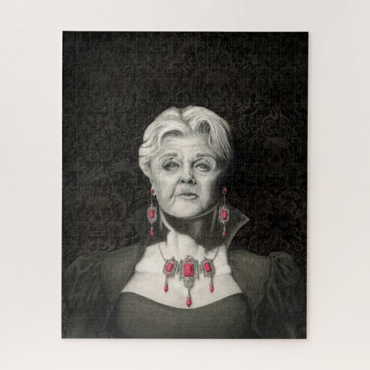 Donk Gothic Angela Lansbury Puzzle Legpuzzel (Verticaal)