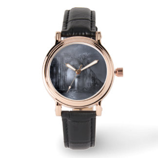 Donk Gothic Ruins Archway Horloge