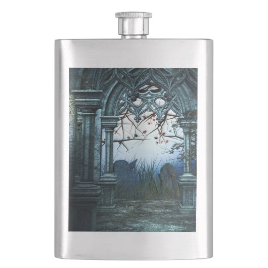 Donk Graveyard Achtergrond Flacon (Voorkant)