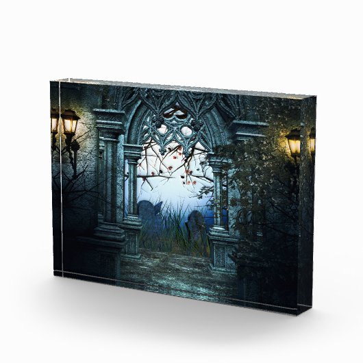 Donk Graveyard Achtergrond Fotoblokken (Rechts)