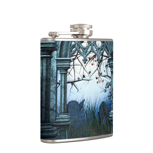 Donk Graveyard Achtergrond Heupfles (Rechts)