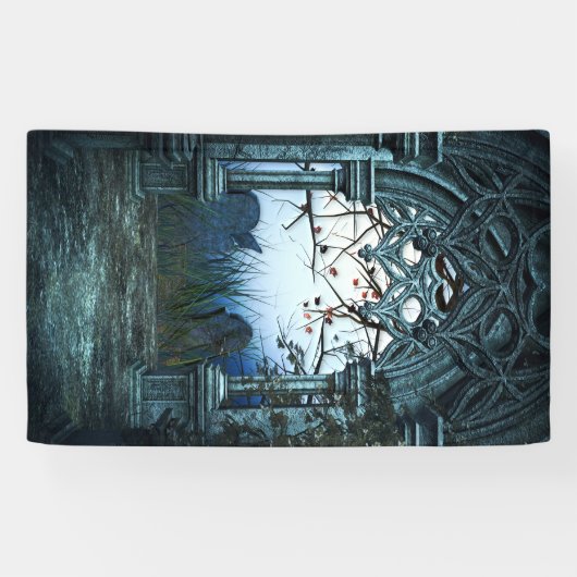 Donk Graveyard Achtergrond Spandoek (Horizontaal)