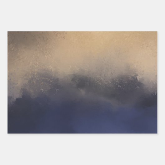 Donk Gray Beige Moody Inpakpapier Vel (Voorkant)