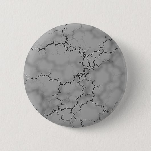 Donk Gray Marble Ronde Button 5,7 Cm (Voorkant)