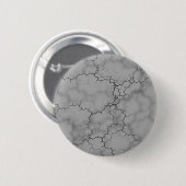 Donk Gray Marble Ronde Button 5,7 Cm (Voorkant /achterkant)