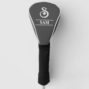 Donk Gray Monogrammed Golf Club Hoesje Golfheadcover