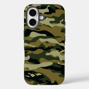 Donk Green Camo iPhone 16 Hoesje