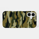 Donk Green Camo iPhone 16 Hoesje (Achterkant horizontaal)