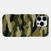 Donk Green Camo iPhone Hoesje (Achterkant horizontaal)