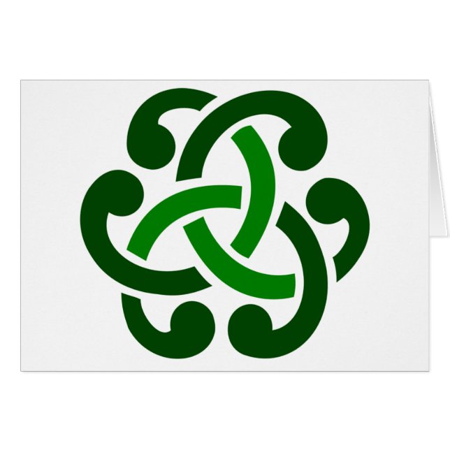 Donk Green Celtic Knot (Voorkant Horizontaal)