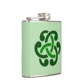 Donk Green Celtic Knot Heupfles (Rechts)