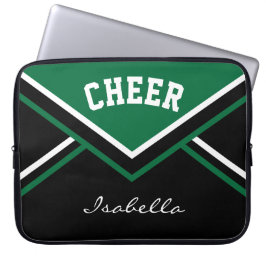 Donk Green Cheerleader Cheer Laptop Sleeve