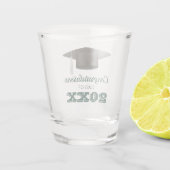 Donk Green Gefeliciteerd College Afstuderen Shot Glas (Achterkant)