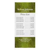 Donk Green Mandala Yoga Meditation Business Reclamekaart (Voorkant)