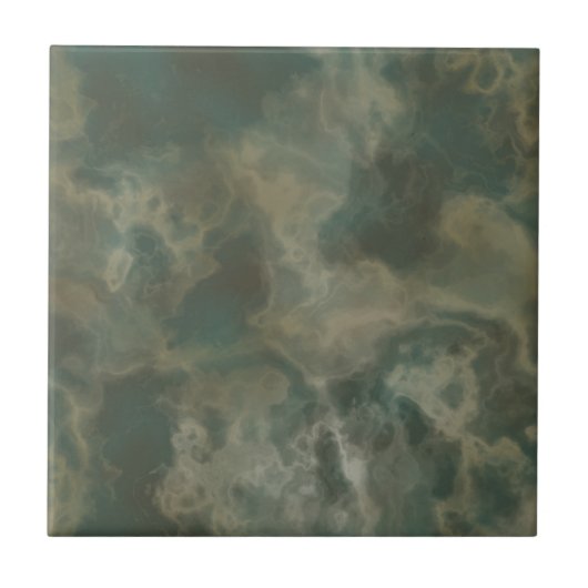 Donk Green Marble Tegeltje (Voorkant)