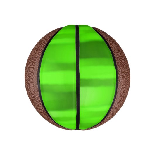 Donk Green Streak Mini Basketball Mini Basketbal (Verticaal)