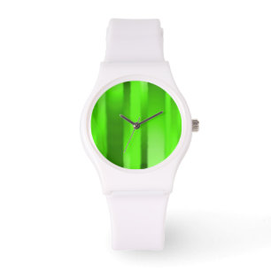 Donk Green Streak Sporty White Horloge