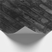 Donk Grey Brick Wall Cadeaupapier (Hoek)