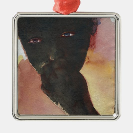 Donk Hand Metalen Ornament (Voorkant)