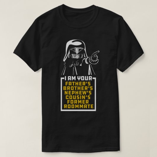 Donk Helmet ik ben je vaders broeders Nephews Cou T-shirt (Design voorkant)
